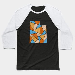 Utah Mosaic - Desert Hike Baseball T-Shirt